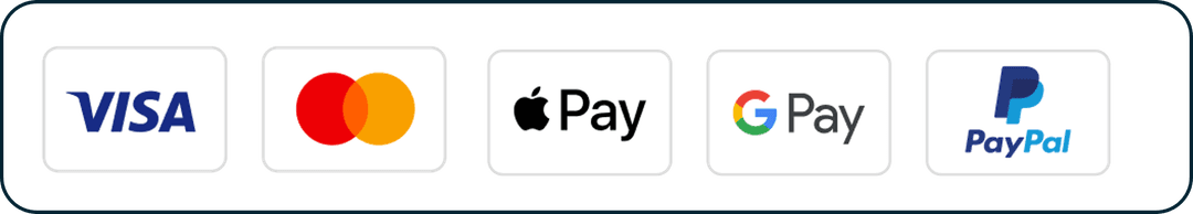Available payment methods